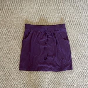 LOFT purple skirt